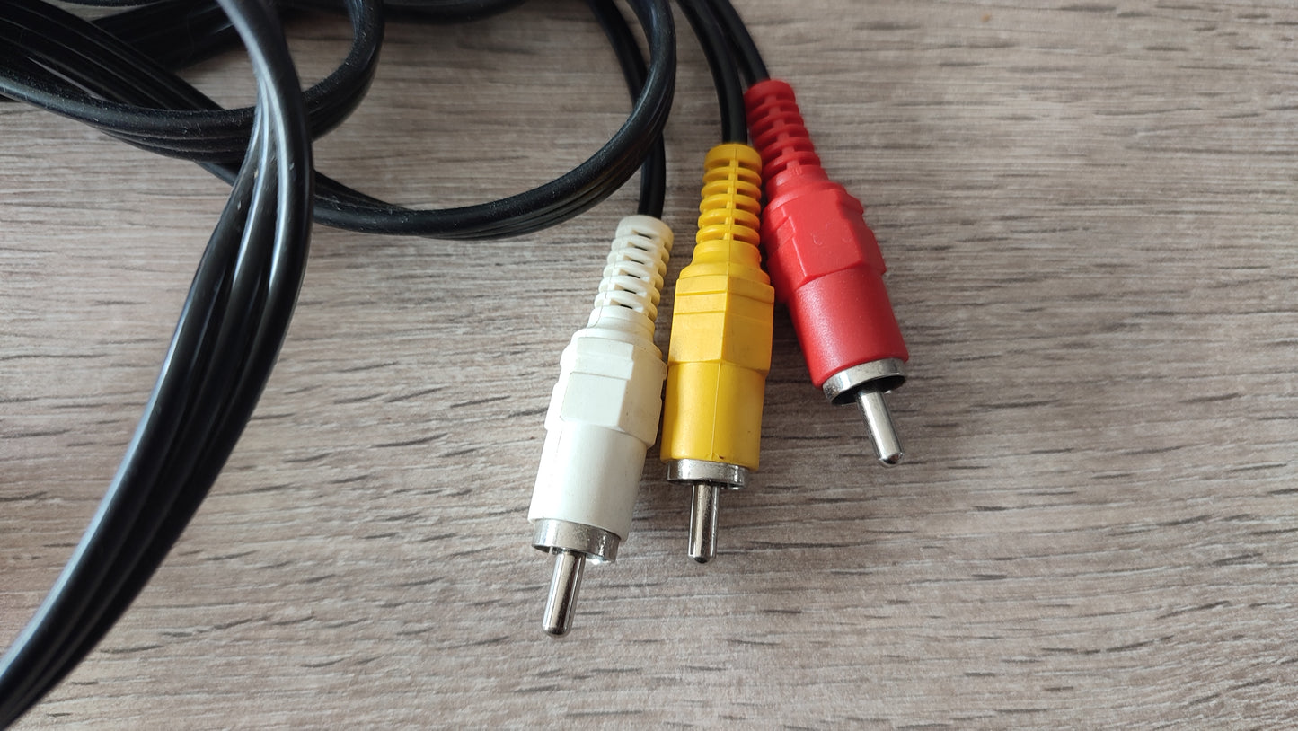 Câble audio vidéo pièce détachée console de jeux Sony Playstation 1 Ps1 SCPH-9002 #D01