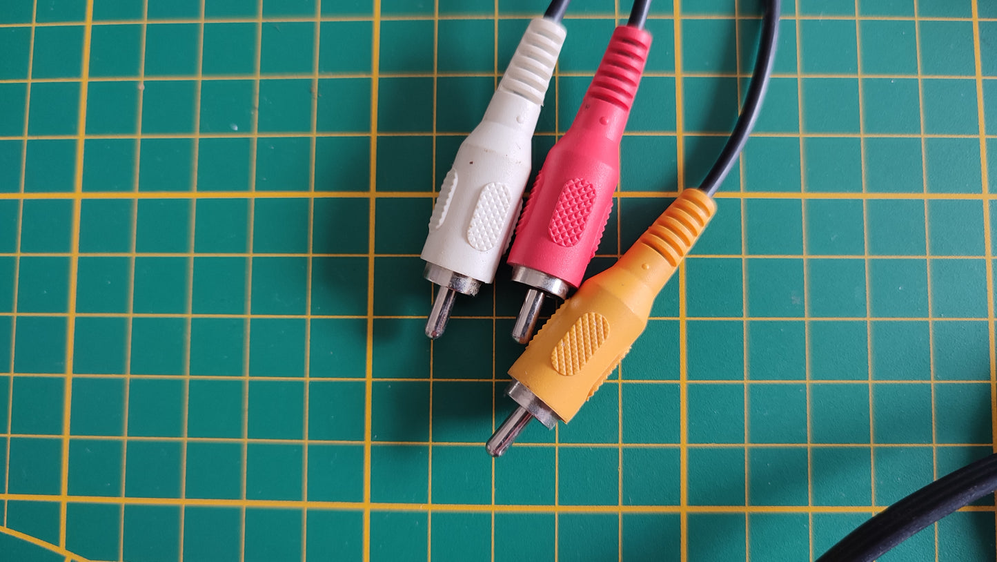 Câble audio vidéo pièce détachée console de jeux Sony Playstation 2 Ps2 SCPH-30004 R #C96