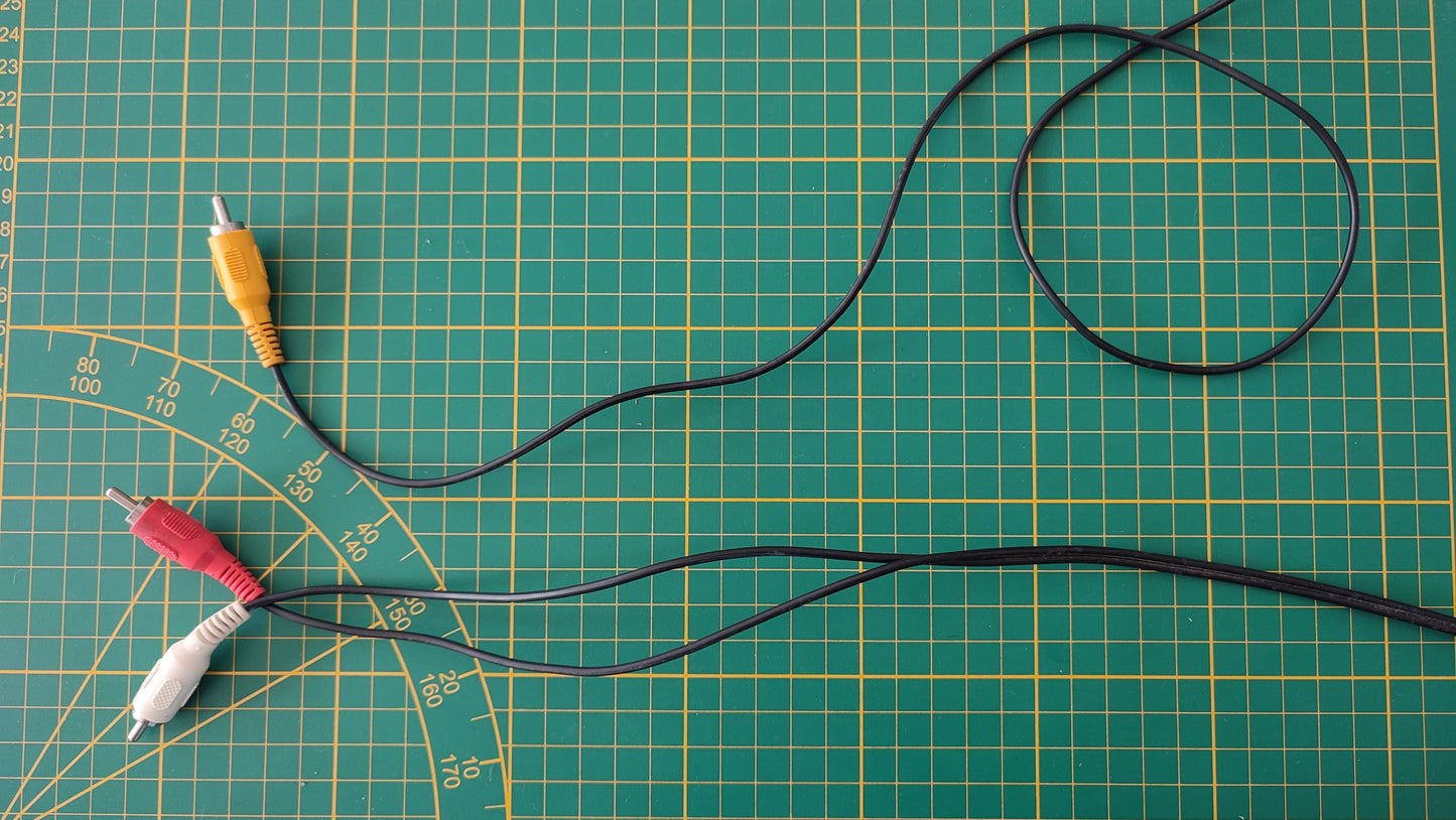 Câble vidéo pièce détachée console de jeux Sony Playstation 1 Ps1 SCPH-5502 #B92