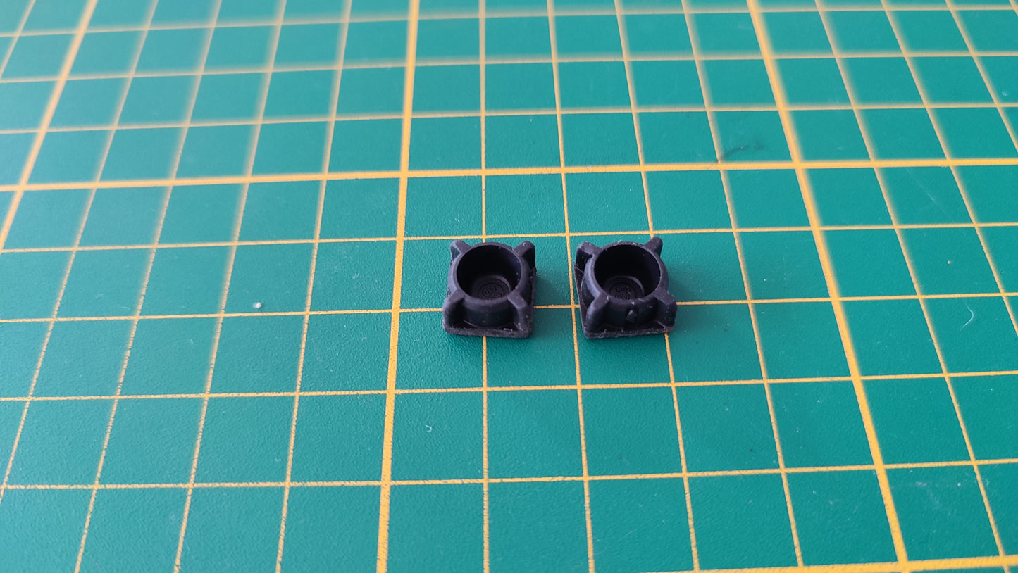 Cache caoutchouc x2 pièce détachée console de jeux Sony Playstation 2 Ps2 SCPH-39004 #D68