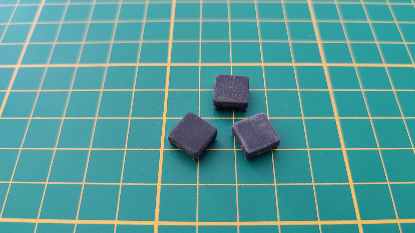 Cache caoutchouc x3 pièce détachée console de jeux Sony Playstation 3 PS3 SLIM cech-3004b #B97