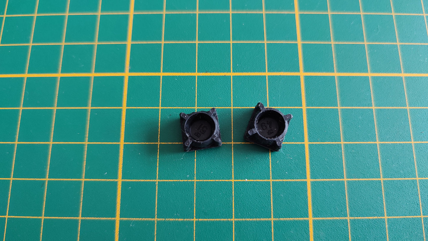 Cache externe caoutchouc x2 pièce détachée console de jeux Sony Playstation 2 Ps2 SCPH-30004 R #C96