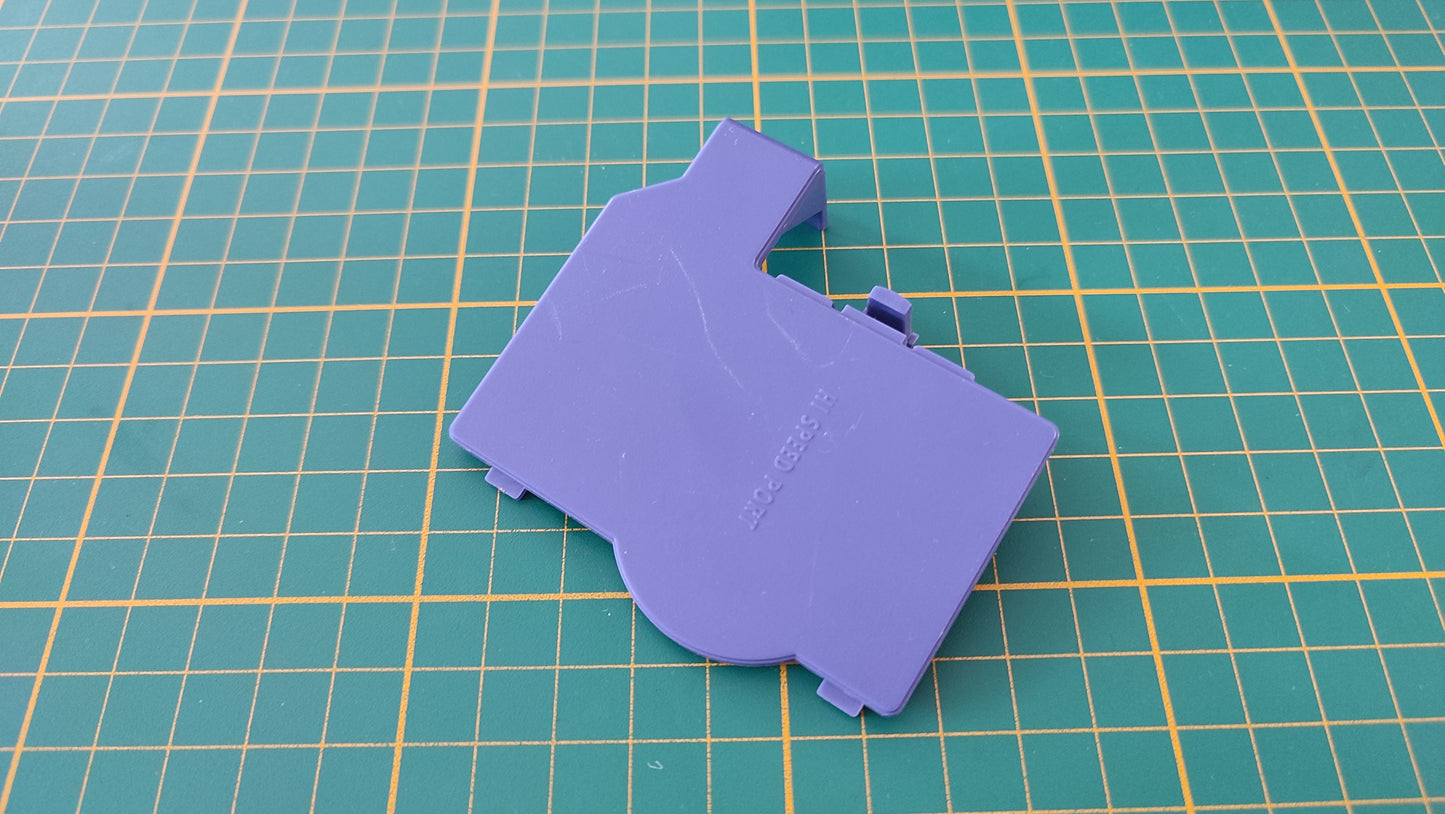 Cache hi speed port ABS 3-3 pièce détachée console de jeux Nintendo Gamecube DOL-001 (EUR) #E01