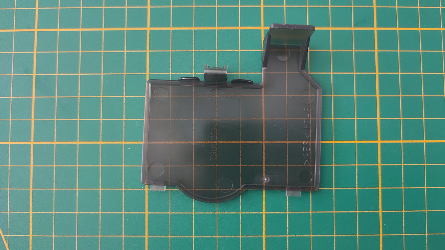 Cache hi speed port noir transparent pièce détachée pour console de jeux Nintendo Game cube Gamecube DOL-101 et/ou DOL-001