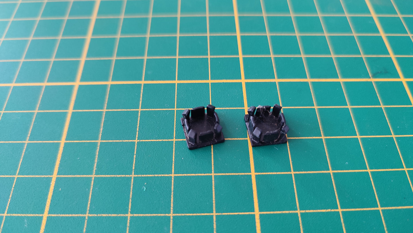 Cache plastique x2 pièce détachée console de jeux Sony Playstation 2 Ps2 SCPH-39004 #D68