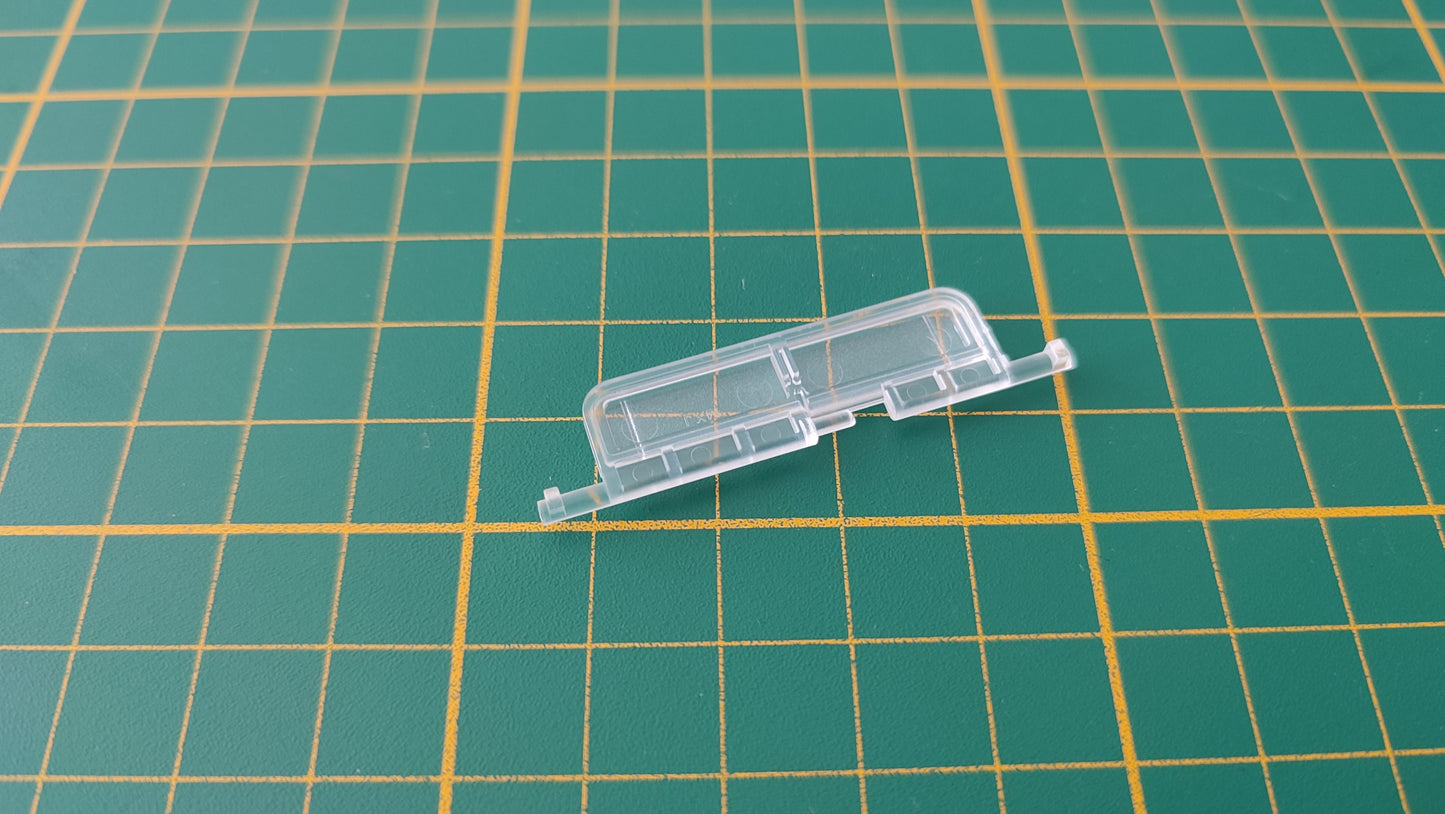 Cache pour carte mère blanc transparent pièce détachée pour console de jeux Nintendo Game cube DOL-001 DOL-101