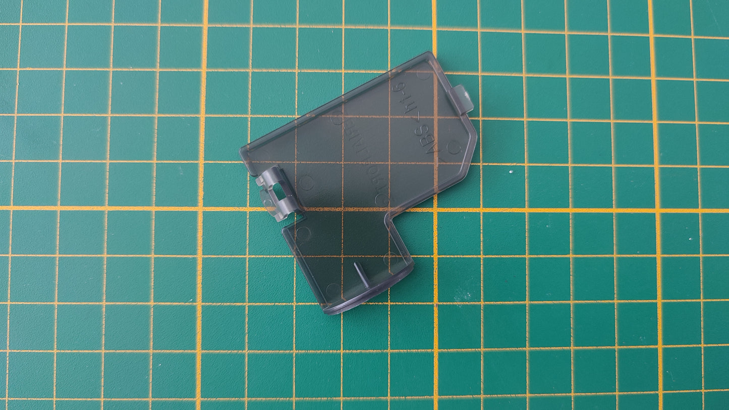 Cache serial port 2 noir transparent pièce détachée pour console de jeux Nintendo Game cube Gamecube DOL-101 et/ou DOL-001