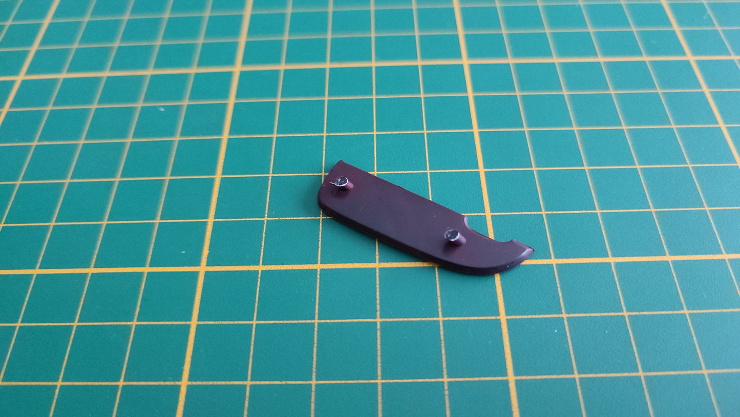 Calandre gauche pièce détachée miniature 1/18 Solido Citroën traction type 11 B 1938 #C27