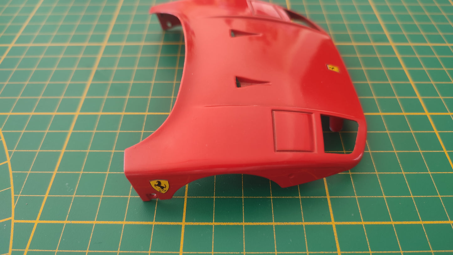 Capot avant pièce détachée miniature Burago Bburago Ferrari F40 1/18 1/18e 1/18ème #D88