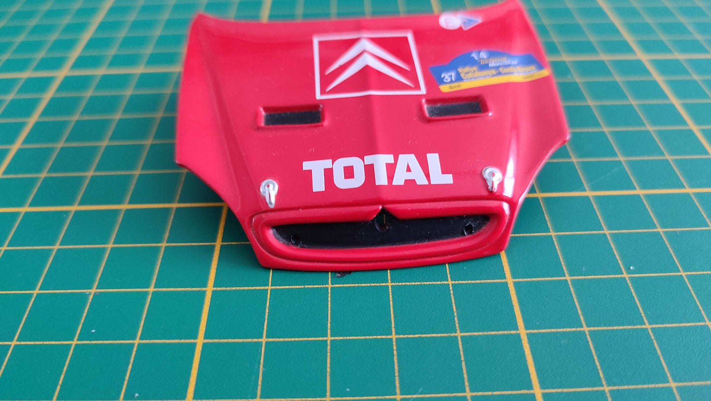 Capot avant seul pièce détachée miniature 1/18 Solido Citroën Xsara Wrc #C62