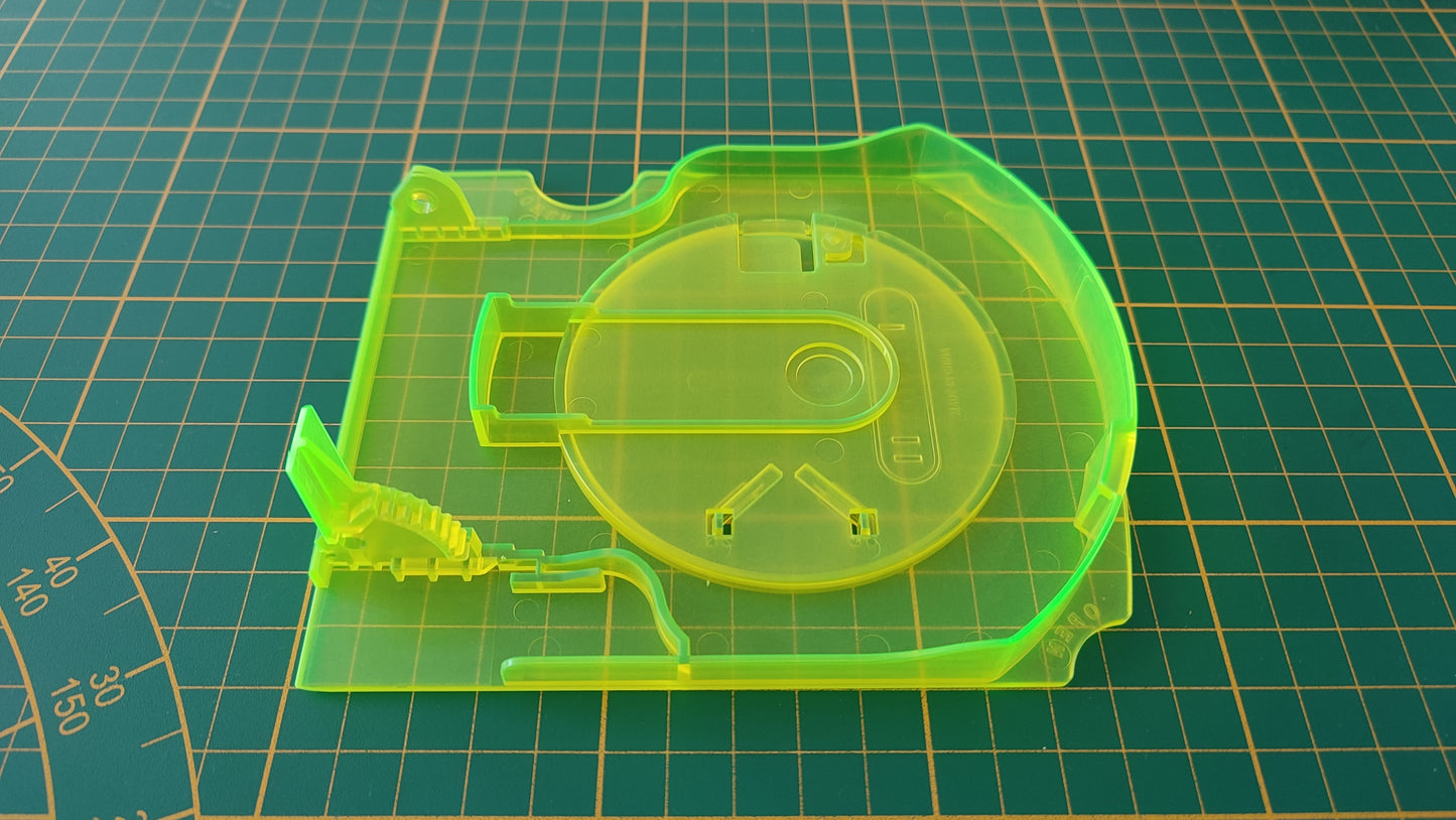 Capot jaune transparent pièce détachée pour console de jeux Nintendo Game cube DOL-001 - DOL-101