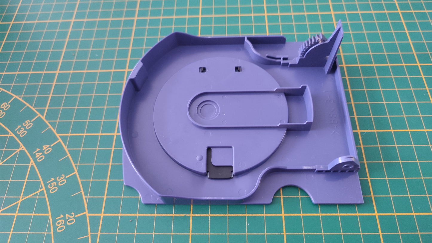 Capot violet ABS 3-2 pièce détachée console de jeux Nintendo Gamecube DOL-001 (EUR) #E37