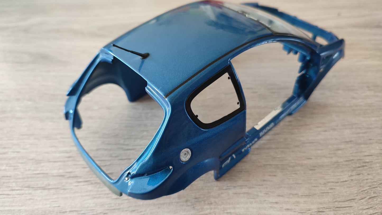 Carcasse carrosserie dans l'état pièce détachée miniature Norev Peugeot 206 CC RC Esquiss Auto 1/18 1/18e 1/18ème #D63