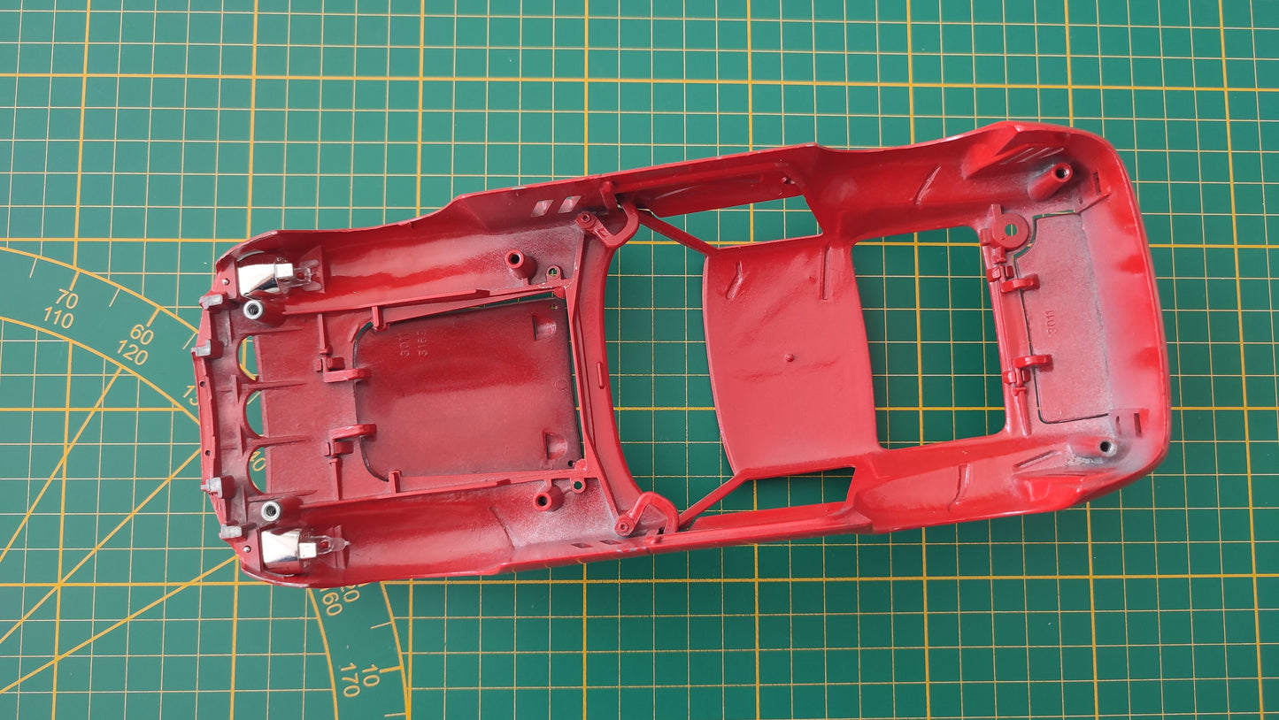 Carcasse carrosserie pièce détachée miniature Bburago Burago Ferrari GTO 1962 1/18 1/18e 1/18ème #D97