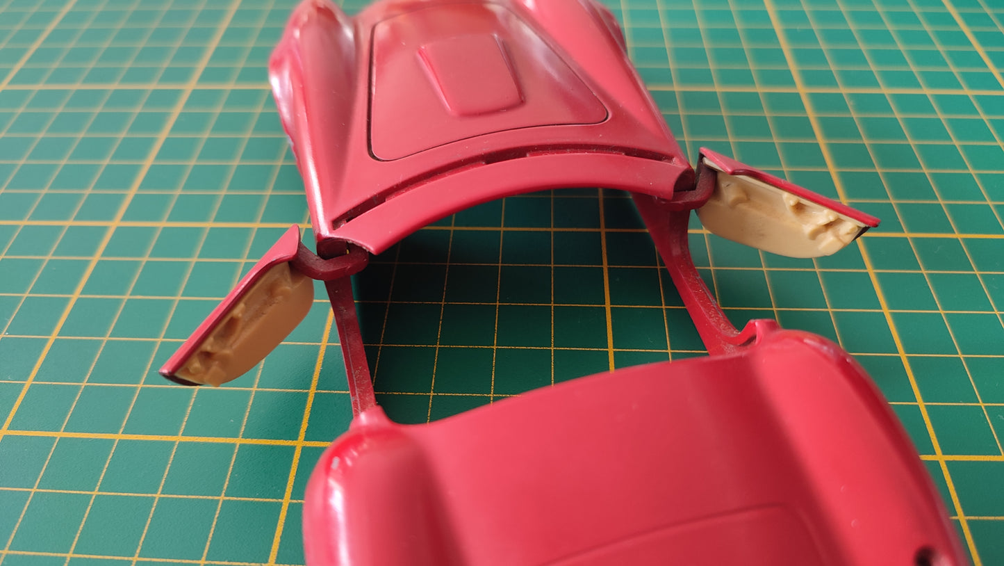 Carcasse carrosserie pièce détachée miniature Bburago Burago Shelby Cobra 427 1/24 1/24e 1/24ème #D30