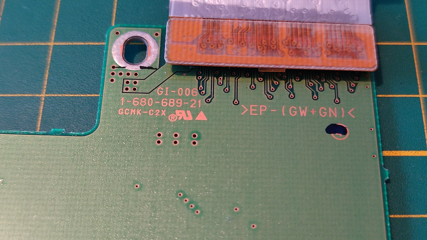 Carte PCB GI-006 pièce détachée console de jeux Sony Playstation 2 Ps2 SCPH-30004 V3 #D47