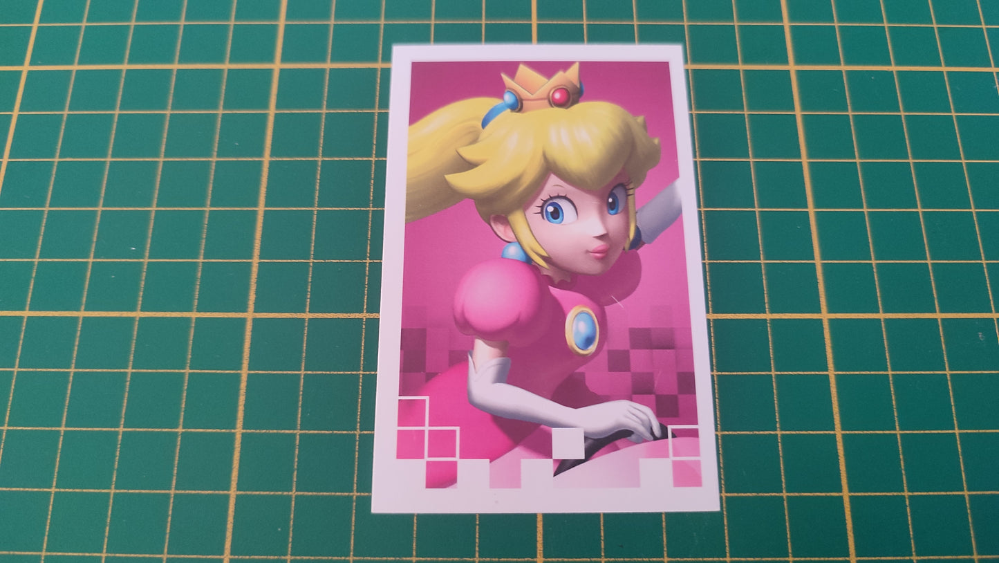 Carte Princesse Peach jeu de société Monopoly Gamer Mario Kart Hasbro pièce détachée #E82