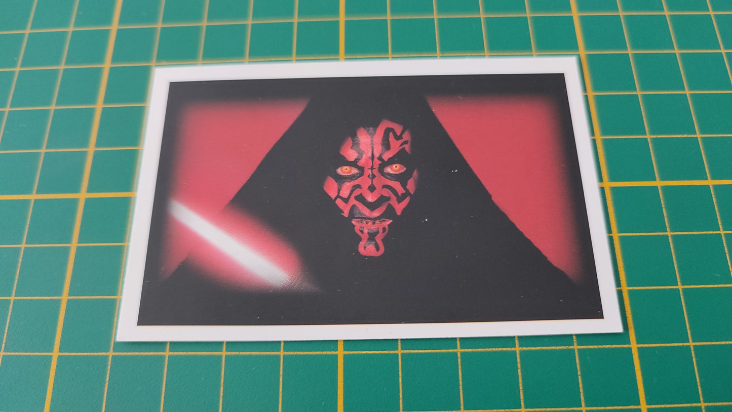 Carte Sith Avancez jusqu'au podracer pièce détachée jeu de société Monopoly Star Wars épisode 1 #A81