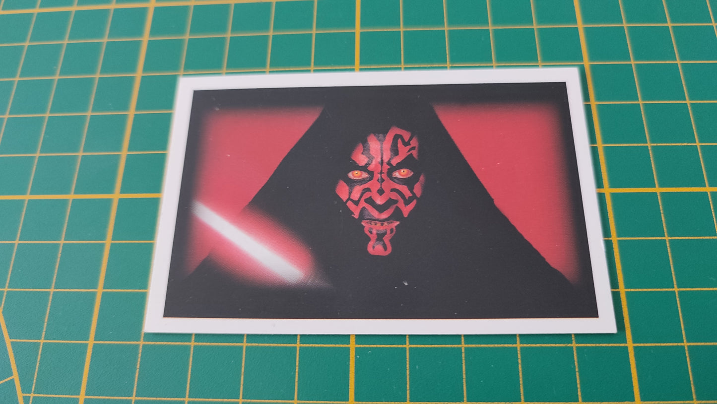 Carte Sith Avancez jusqu'au podracer pièce détachée jeu de société Monopoly Star Wars épisode 1 #A81