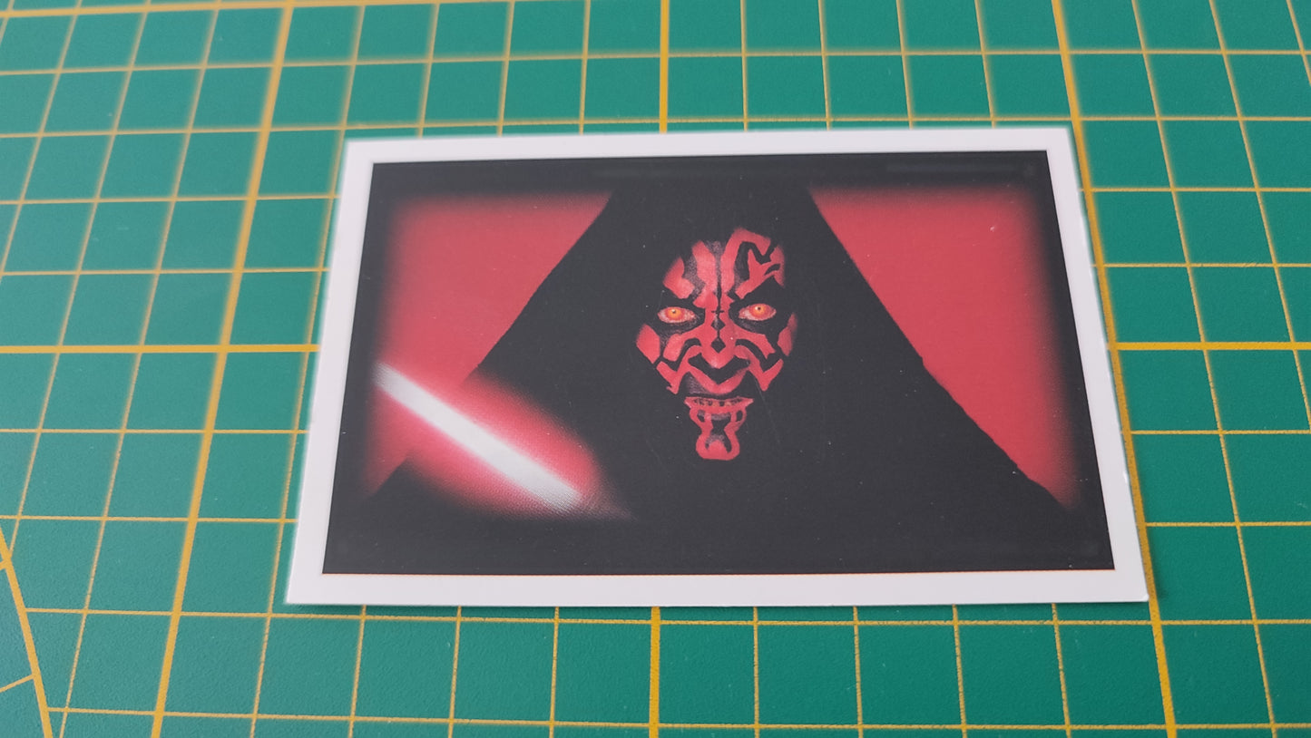 Carte Sith Vous êtes libéré de prison pièce détachée jeu de société Monopoly Star Wars épisode 1 #A81