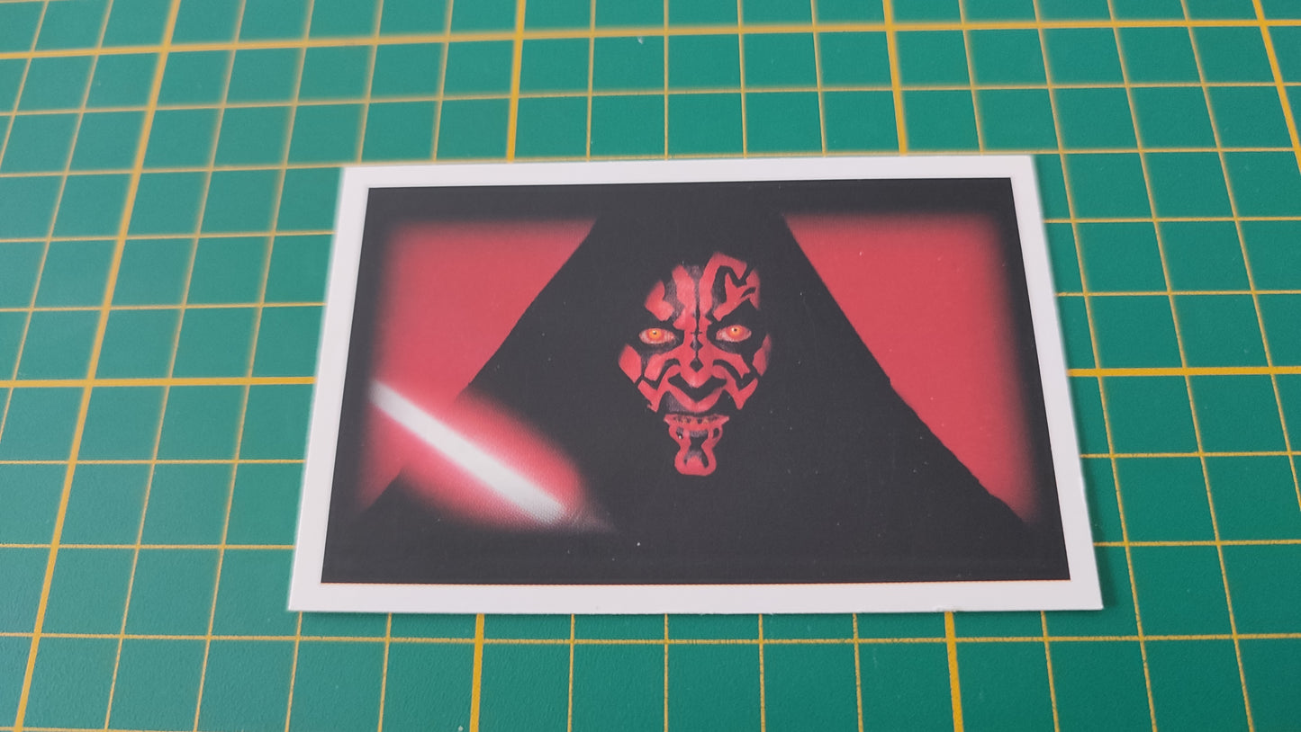 Carte Sith Voyagez dans l'espace pièce détachée jeu de société Monopoly Star Wars épisode 1 #A81