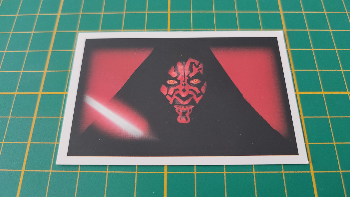 Carte Sith rendez vous au service public pièce détachée jeu de société Monopoly Star Wars épisode 1 #A81