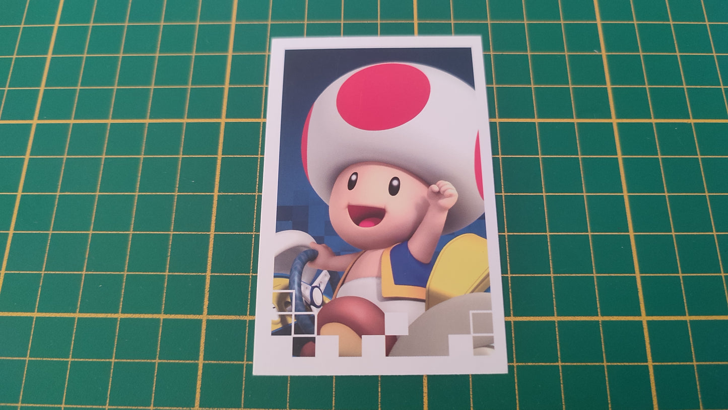 Carte Toad jeu de société Monopoly Gamer Mario Kart Hasbro pièce détachée #E82