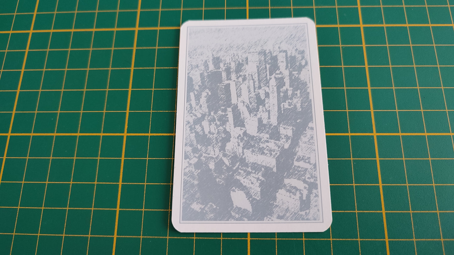 Carte bâtiment n°4 pièce détachée jeu de société Manhattan Ludodélire de Andreas Seyfarth #C55