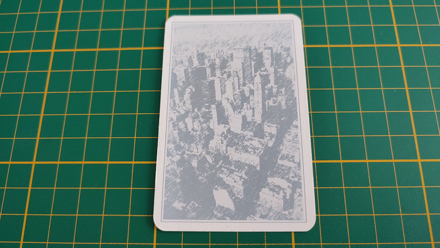 Carte bâtiment n°7 pièce détachée jeu de société Manhattan Ludodélire de Andreas Seyfarth #C55