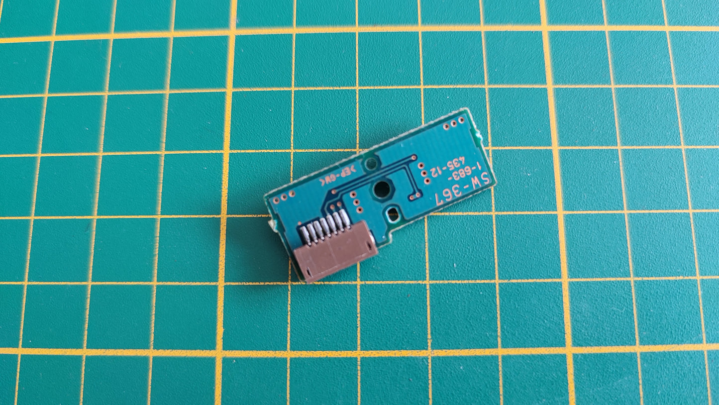 Carte bouton power SW-367 pièce détachée console de jeux Sony Playstation 2 Ps2 SCPH-30004 R #C96