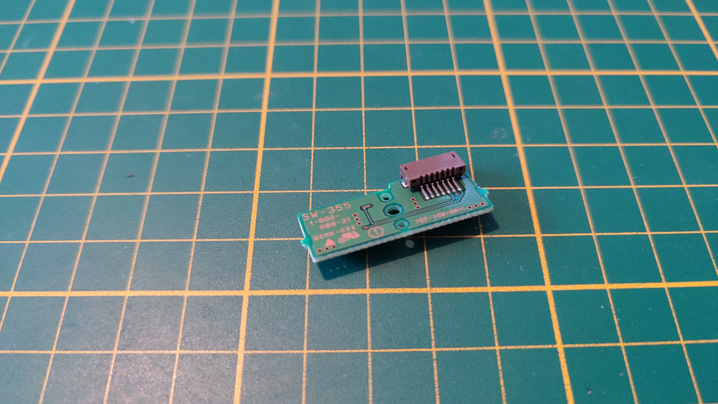 Carte bouton power reset SW-355 pièce détachée console de jeux Sony Playstation 2 Ps2 SCPH-30004 V3 #D47
