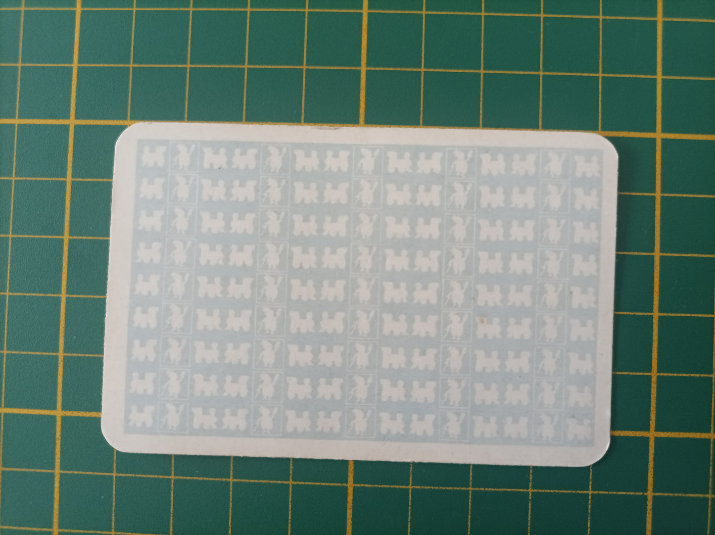 Carte chance Dividende pièce détachée jeu de société Monopoly Miro Meccano #E40