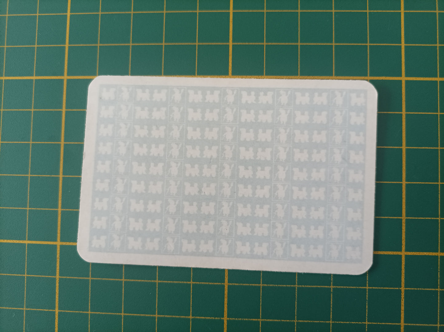 Carte chance Reculez de trois cases pièce détachée jeu de société Monopoly Miro Meccano #E40