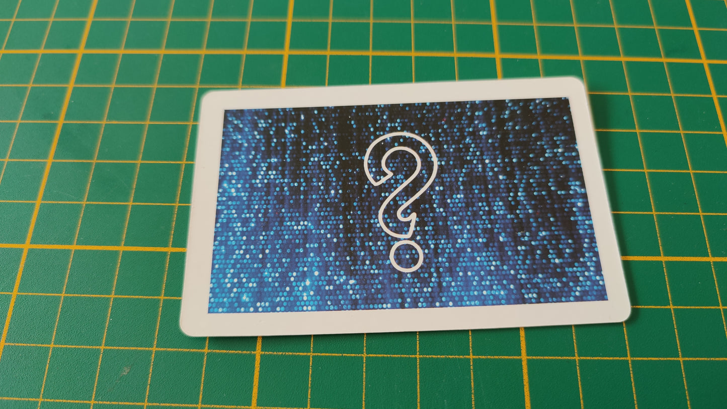 Carte chance allez en prison pièce détachée jeu de société Monopoly Super électronique #D75