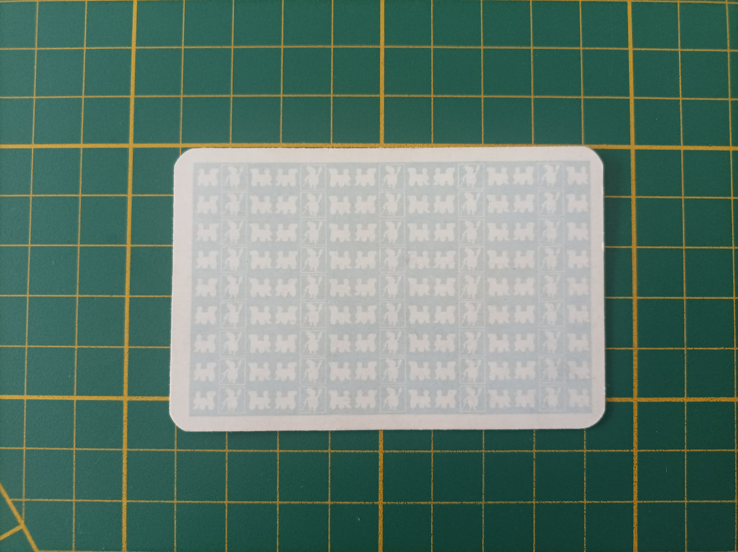 Carte chance mots croisés pièce détachée jeu de société Monopoly Miro Meccano #E40