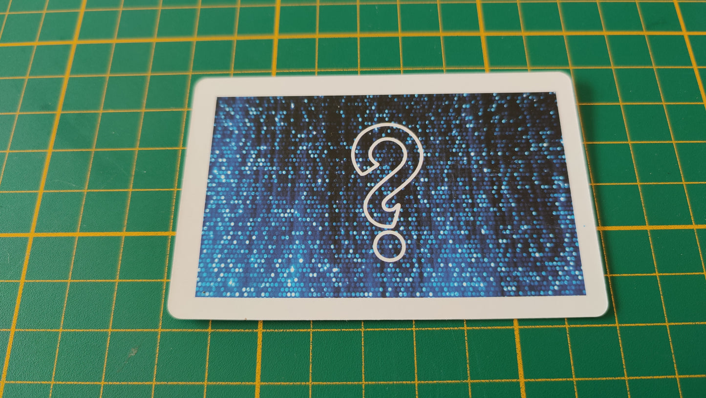 Carte chance une visite au planétarium pièce détachée jeu de société Monopoly Super électronique #D75