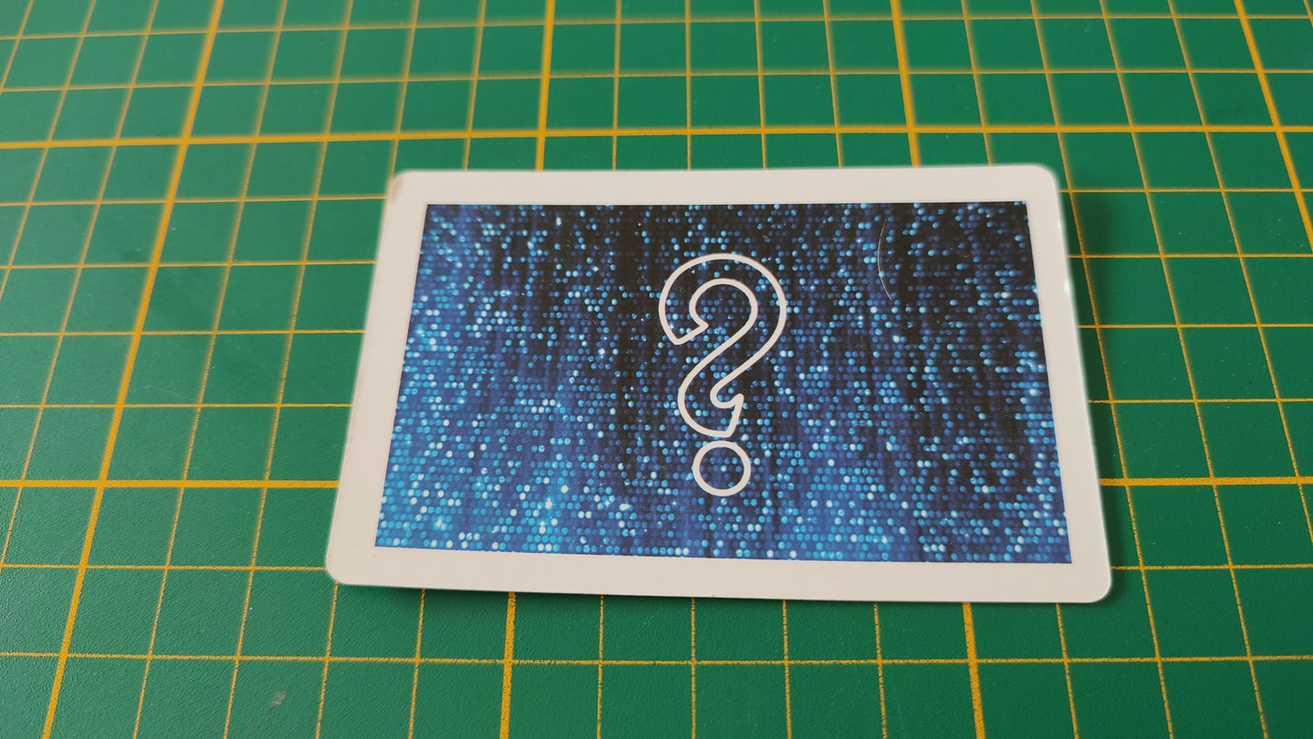 Carte chance vous gagnez deux billets pour un parc d'attractions pièce détachée jeu de société Monopoly Super électronique #D75