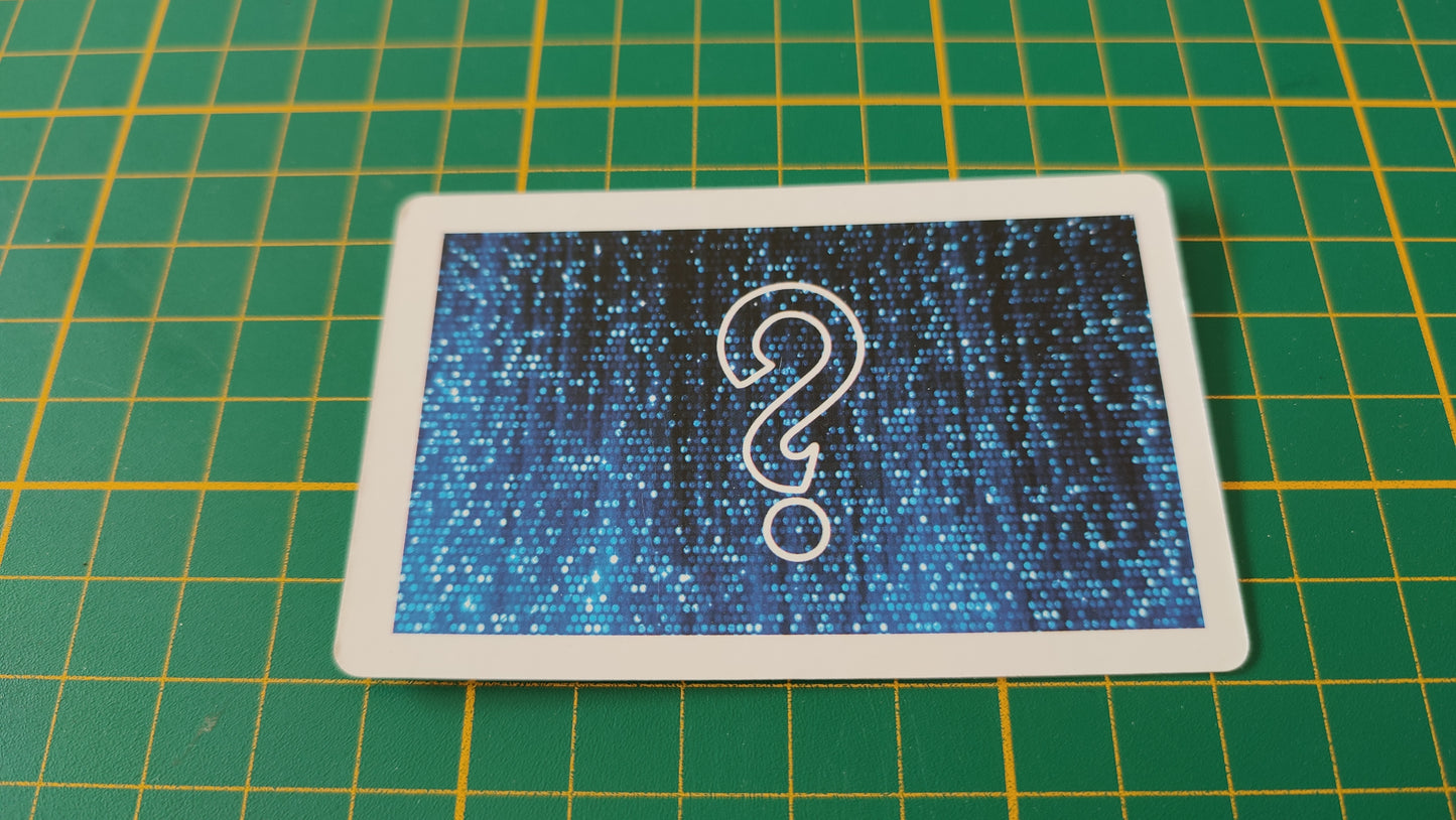 Carte chance vous gagnez un voyage en kayak pièce détachée jeu de société Monopoly Super électronique #D75