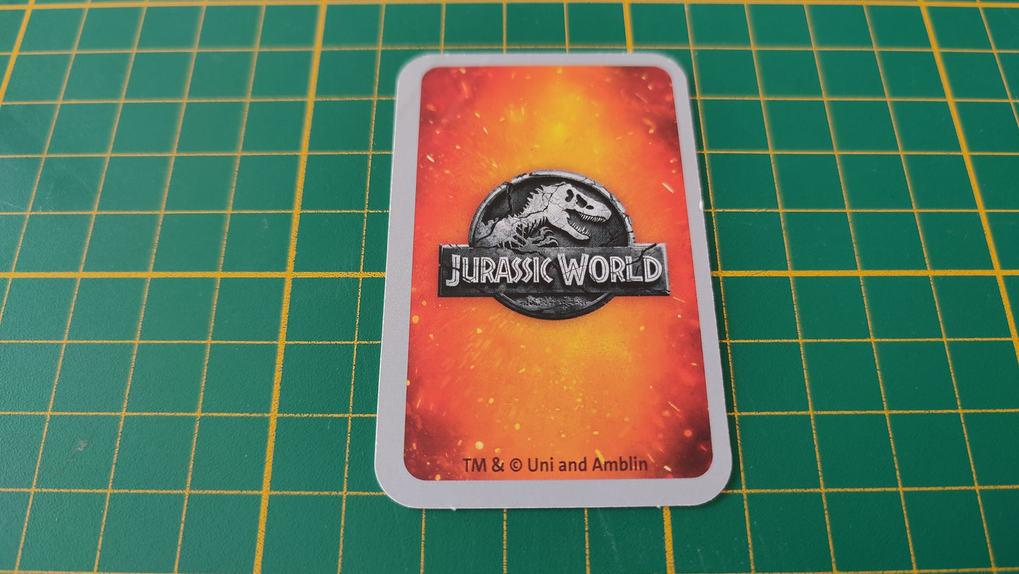 Carte dinosaure n°12 pièce détachée jeu de société Labyrinth Jurassic World Ravensburger #D77