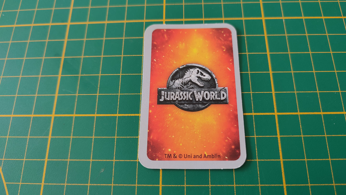 Carte dinosaure n°1 pièce détachée jeu de société Labyrinth Jurassic World Ravensburger #D77