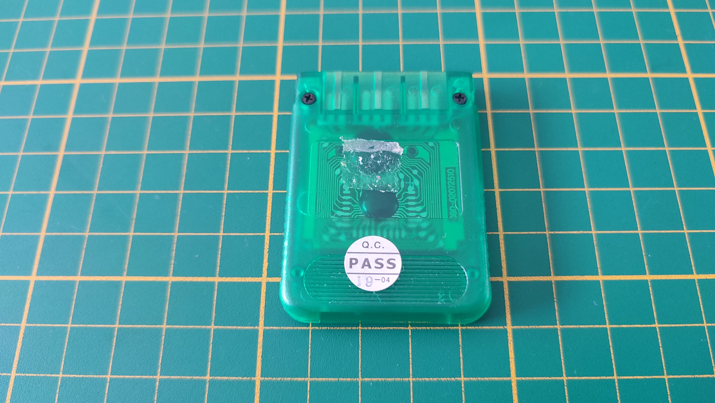 Carte mémoire 15 blocks pièce détachée console de jeux Sony Playstation 1 Ps1 SCPH-5502 #E08