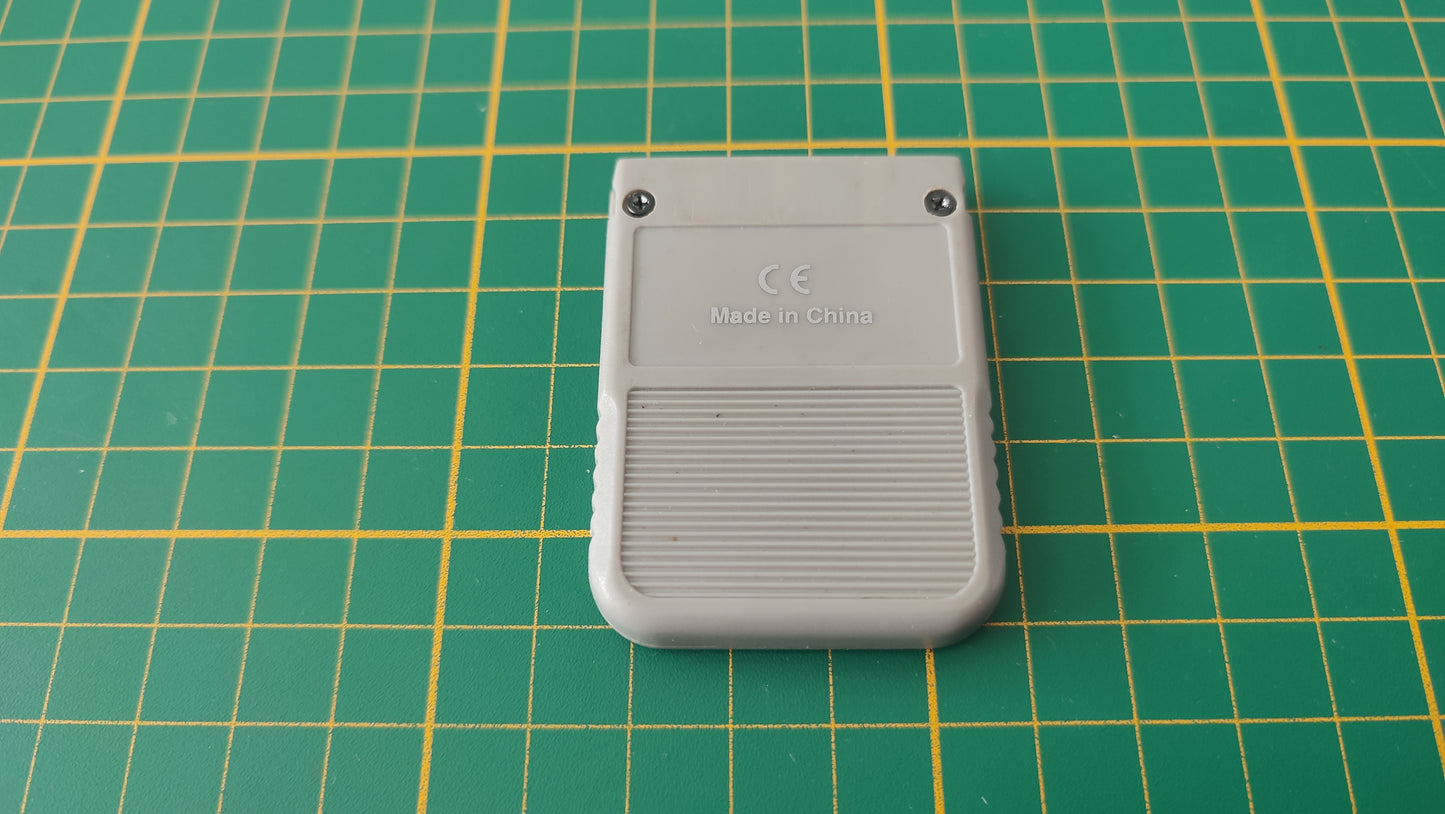 Carte mémoire 1 mega pièce détachée console de jeux Sony Playstation 1 Ps1 SCPH-5502 #E51