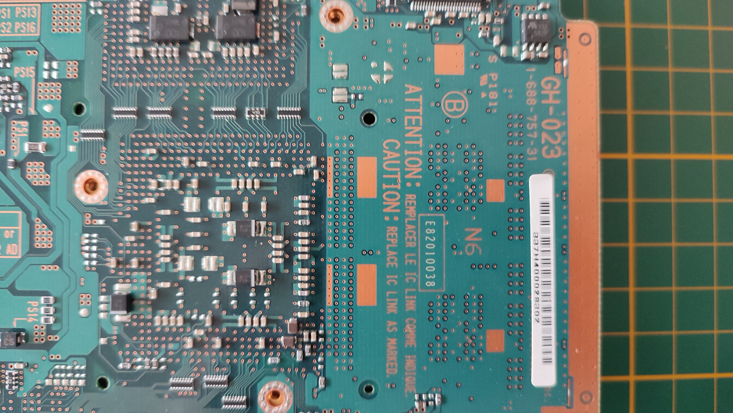 Carte mère GH-023 pièce détachée console de jeux Sony Playstation 2 Ps2 SCPH-50004 #D23