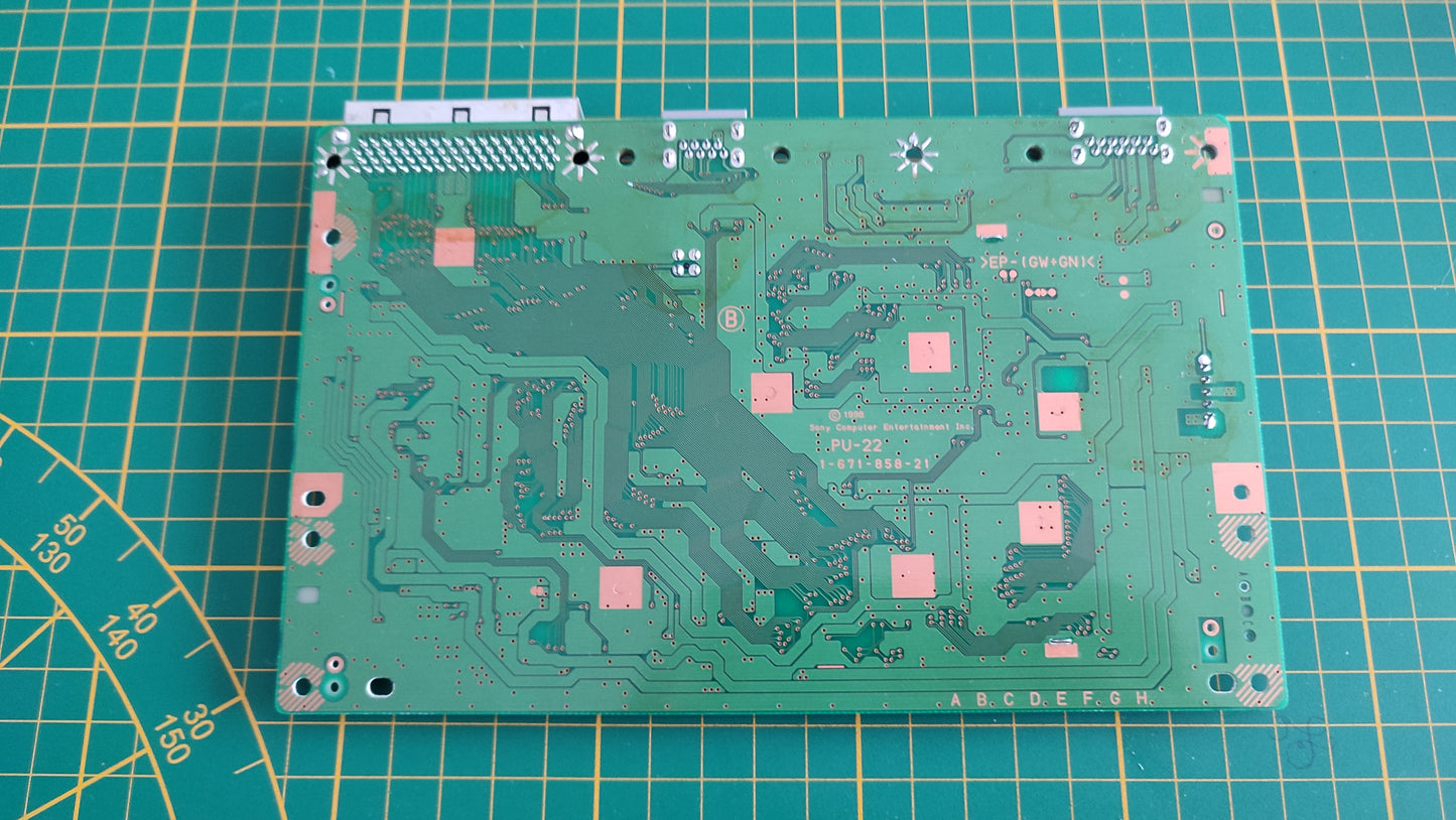 Carte mère PU-22 pièce détachée console de jeux Sony Playstation 1 Ps1 SCPH-7502 #C37