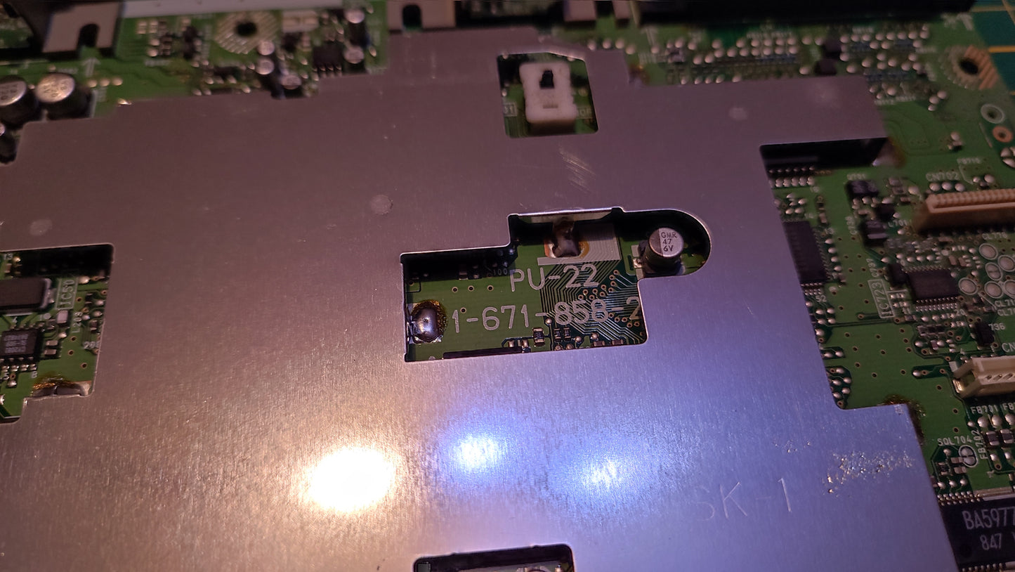 Carte mère PU-22 pièce détachée console de jeux Sony Playstation 1 Ps1 SCPH-7502 #C38