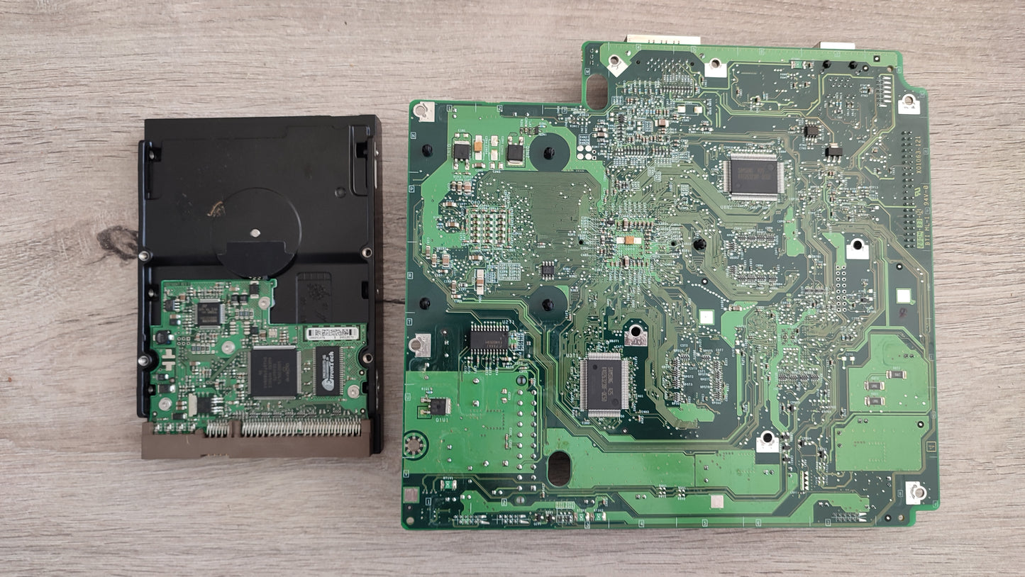 Carte mère + disque dur déclaré HORS SERVICE pièce détachée console de jeux Microsoft Xbox 1ère génération #C79