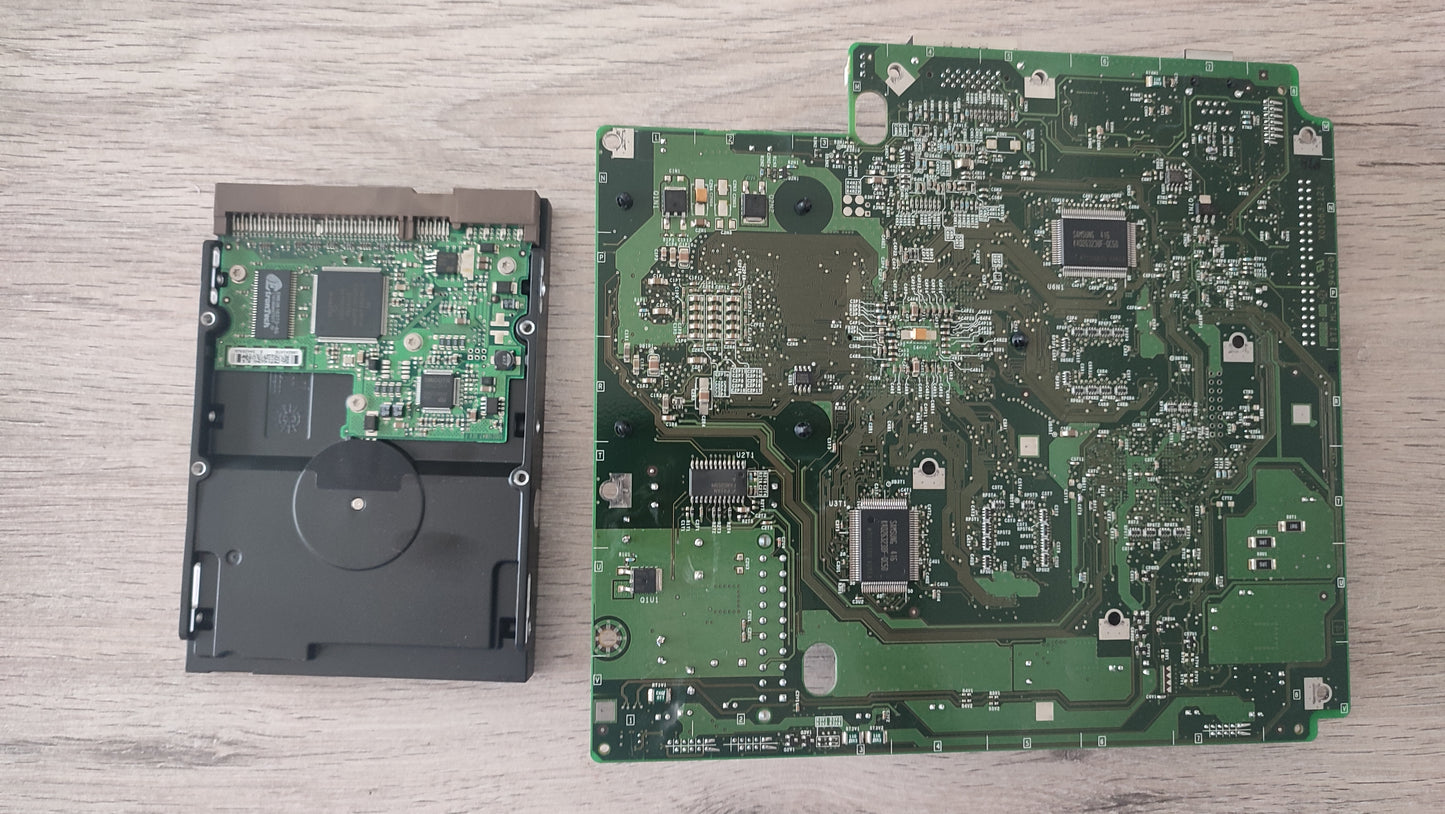 Carte mère + disque dur pièce détachée console de jeux Microsoft Xbox 1ère génération #C93