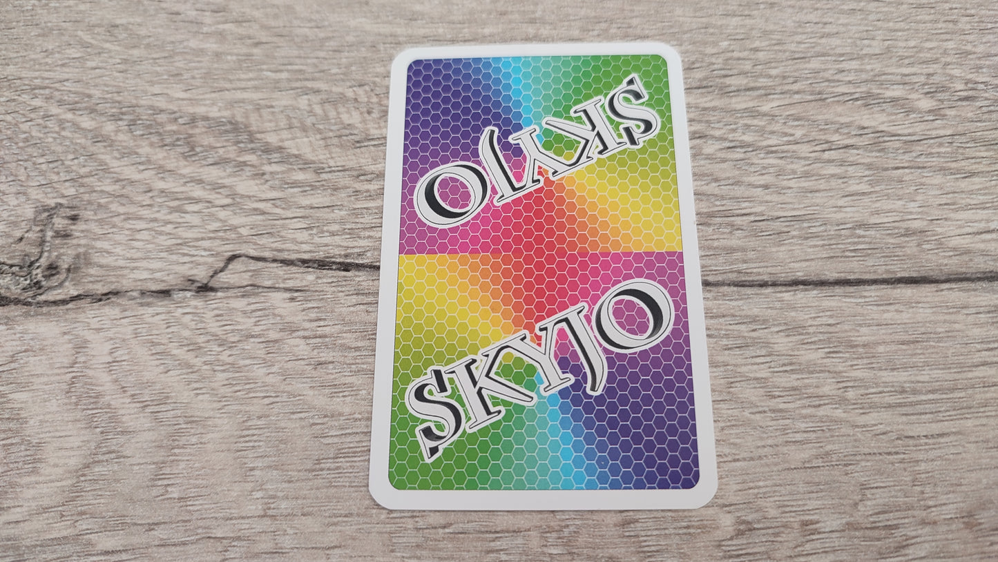 Carte numéro 6 n°6 pièce détachée Skyjo jeu de société #E15