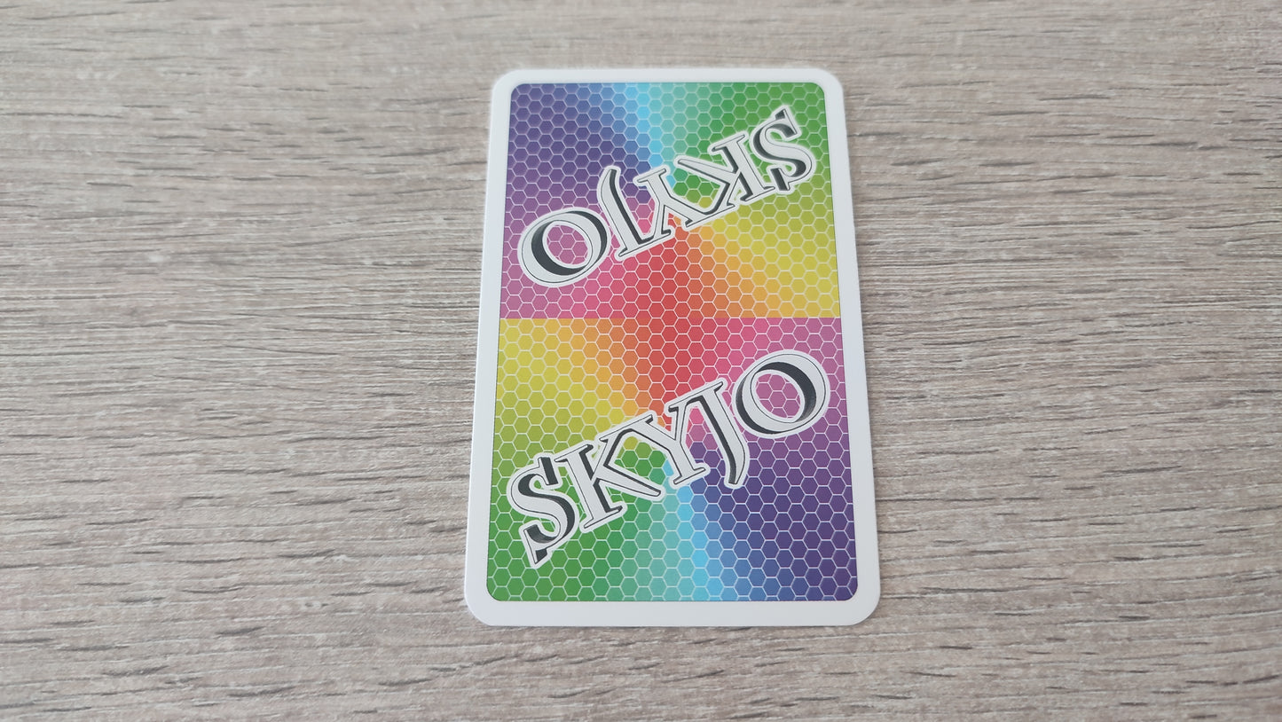 Carte numéro 7 n°7 pièce détachée Skyjo jeu de société #E15