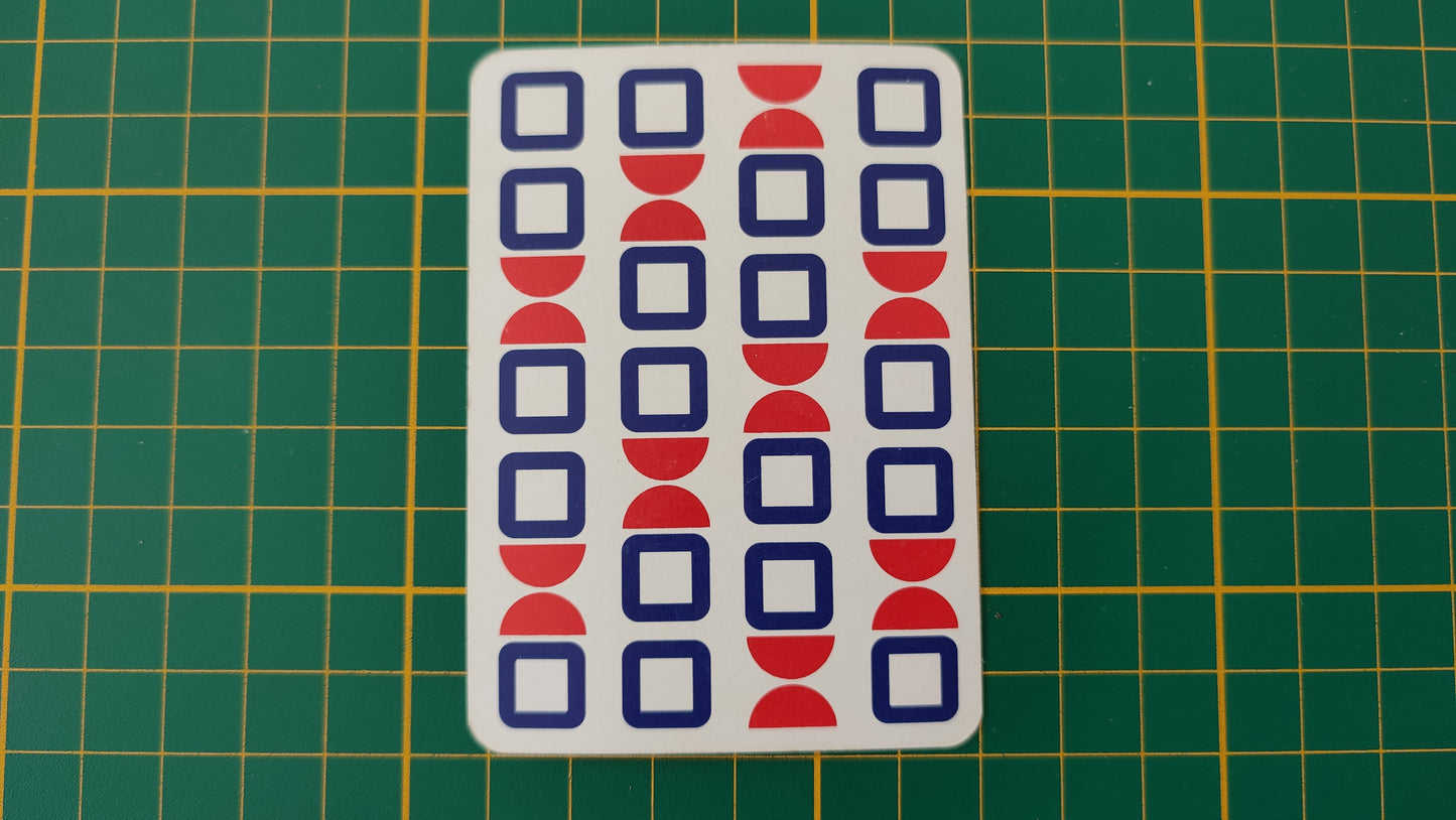 Carte parade essence pièce détachée jeu de société 1000 mille bornes Dujardin #B96